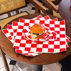 Wholesale Disposable Customized Printed Logo Food Grade PE Coated Single Sided Burgers Fries Fried Chicken Packaging <b>Paper</b> - Product Image 1