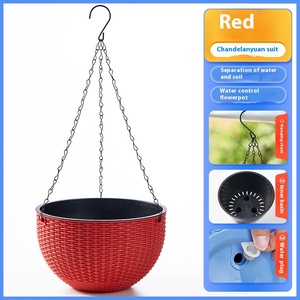 Bán Buôn Mây Treo Bóng Trồng Tre Chất Liệu Phong Lan Trồng Nhựa Trồng Nhà Sản Xuất - Product Image 4