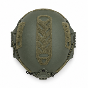 Casco Táctico ABS UHMWPE, Protección para la Cabeza, Color Verde Oliva, Casco de Seguridad con Correa Acolchada para Actividades al Aire Libre - Product Image 3