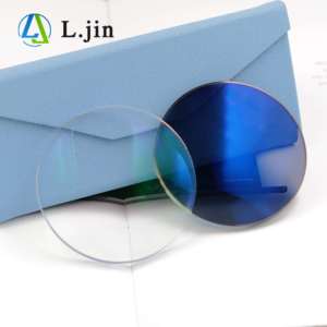 Lentes Fotocromáticas L.jin 1.60 <span class=keywords><strong>MR</strong></span>-<span class=keywords><strong>8</strong></span> HMC, Lentes de Visión Única Gris Fotocromático, Revestimiento de Lentes Azul Bonito, Lentes Ópticas de Resina PGX - Product Image 3