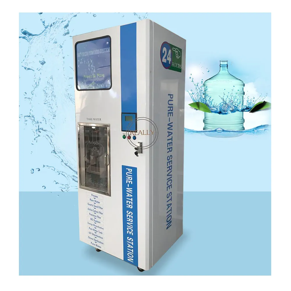 OEM Purified Water Vending Machines Vending Station Self-service Water Dispenser for Sale Purified Water