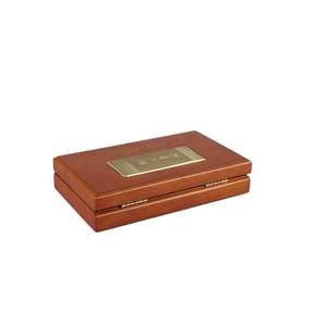 Estuche Rectangular de MDF Hecho a Mano para Monedas Conmemorativas DS Badges, Exhibidor de Colección de Monedas de Oro y Medallas - Product Image 6