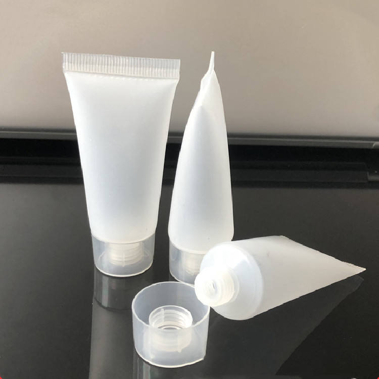 Clear with screw cap