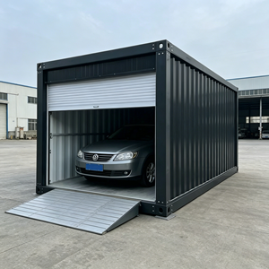 Abri de voiture préfabriqué <span class=keywords><strong>en</strong></span> acier durable, <span class=keywords><strong>garage</strong></span> conteneur, abri métallique pour jardin résidentiel, abri de stationnement extérieur - Product Image 3