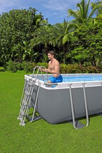 <span class=keywords><strong>Piscina</strong></span> Bestway 56670 Power Steel Frame, rectangular grande, sobre el suelo, de 4.88*<span class=keywords><strong>2.44</strong></span>*1.22m - Product Image 6