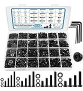 420pcs M3 vít kit, cao cấp M3 bu lông cho <span class=keywords><strong>3D</strong></span> in ấn, Hex ổ cắm đầu cap vít loại với các loại hạt và máy giặt, M3 x 6mm - Product Image 6