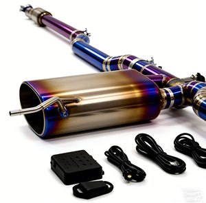Sistema de escape Valvetronic de titanio con conexión por tornillos para BMW <span class=keywords><strong>Mini</strong></span> <span class=keywords><strong>Cooper</strong></span> <span class=keywords><strong>2018</strong></span>-2024, modificación del tubo de escape del coche - Product Image 6