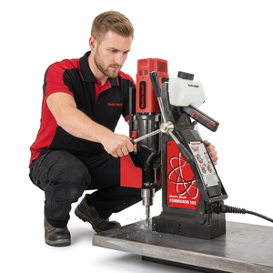 Machine à percer Roth Wolf Commando, diamètre de perçage maximal 50 mm, haute rigidité, facile à utiliser - Product Image 1