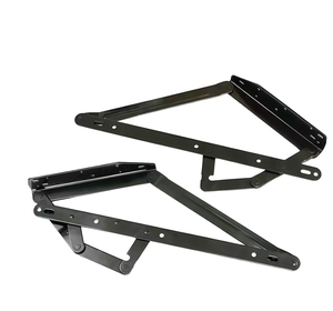 <span class=keywords><strong>Charnière</strong></span> de canapé-<span class=keywords><strong>lit</strong></span> <span class=keywords><strong>escamotable</strong></span> en acier durable, extension et rétraction fluides avec support de placard renforcé, quincaillerie fonctionnelle - Product Image 1