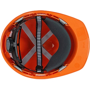 Cascos de Seguridad <span class=keywords><strong>MSA</strong></span> V-Gard 500 PE Originales al por Mayor, con Suspensión de Trinquete de 4 Puntos, Ventilados, para Protección de la Cabeza en la Construcción - Product Image 3