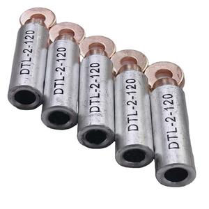 DTL Kupfer Aluminium Draht Nase DTL-<span class=keywords><strong>2</strong></span>-25 DTL-<span class=keywords><strong>2</strong></span>-35 DTL-<span class=keywords><strong>2</strong></span>-50 Leistungs schalter Klemmen block Rundkopf Aluminium legierung Kabel verbindung - Product Image 4