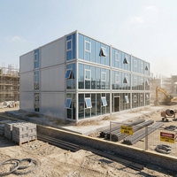 Hébergement modulaire préfabriqué pliable pour ouvriers de chantier – Conception respirante – Logement temporaire