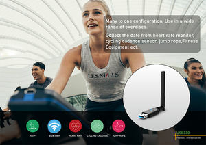 Clé <span class=keywords><strong>USB</strong></span> sans fil longue portée Chileaf USB330 BLE & <span class=keywords><strong>ANT</strong></span>+ pour la réception de données, dongle <span class=keywords><strong>USB</strong></span> avec 100 m BLE/50 m <span class=keywords><strong>ANT</strong></span>+ pour Android Box - Product Image 6