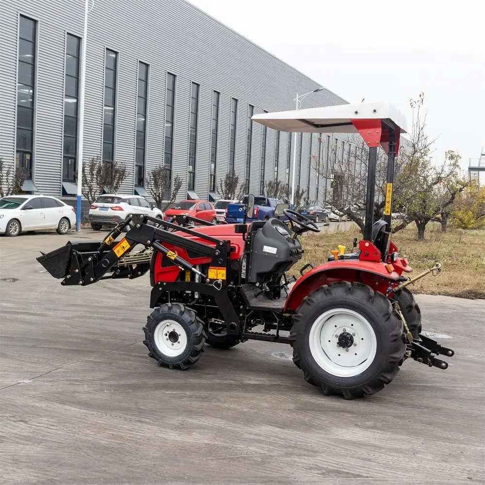 Mini tractores de rueda para agricultura, gran oferta, precio de fábrica barato