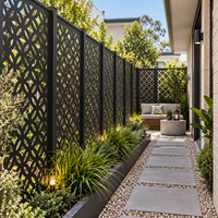Panneaux de séparation d'intimité composites WPC pour piscine, pour projets de jardinage et d'aménagement extérieur en Australie