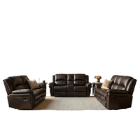 Frank Furniture – Ensemble de canapés inclinables 3+2+1 haut de gamme, convertible, rafraîchissant et extensible en tissu, idéal pour hôtels et salons – Meilleures ventes
