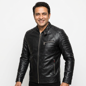 Wholesale Custom Brown Customizable Leather <b>Jacket</b> Windproof & Warm Plus Size Men's <b>Jackets</b> Leather <b>jacket</b> for men - Product Image 1