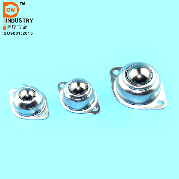 Industrial Material Handling Equipment Parts Stainless Steel Rubber Head Stud Type Ball Rollers Used for Mining for Bearing