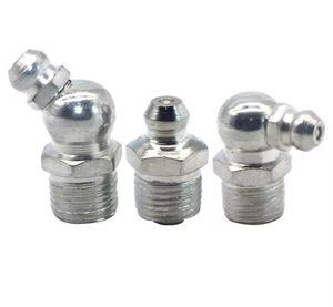 Yüksek Kaliteli Çok Satan NPT İngiliz Ölçüleri Metrik Ölçüler Karbon Çelik Galvanizli /SS304 Gres Tabancası Nipelli Bağlantı Parçası Paslanmaz Çelik - Product Image 5