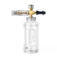 Lance à mousse pour neige de montagne, buse de pistolet à eau haute pression pour le nettoyage automobile, capacité 1L, outil de nettoyage de voiture durable