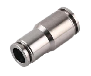 4mm 6mm 8mm 10mm 12mm OD accesorio neumático de acero inoxidable un toque línea recta Push Connect Union manguera tubo un toque <span class=keywords><strong>PUC</strong></span> - Product Image 1