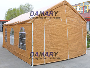 Tente <span class=keywords><strong>de</strong></span> <span class=keywords><strong>garage</strong></span> en plastique pour voiture Tente <span class=keywords><strong>de</strong></span> <span class=keywords><strong>garage</strong></span> préfabriquée Abri voiture pliable avec portes latérales amovibles - Product Image 2