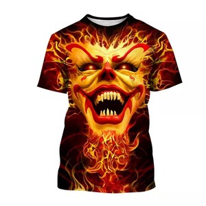 <span class=keywords><strong>T</strong></span>-<span class=keywords><strong>shirt</strong></span> con Stampa Cartoon Personalizzata OEM, Magliette <span class=keywords><strong>Anime</strong></span> per Uomo, Stampa Personalizzata - Product Image 3
