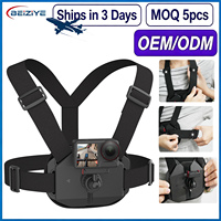 Dudukan Tali Dada yang Dapat Disesuaikan untuk DJI Osmo Action 5 Pro, Putaran 360 Derajat, Dudukan Lepas Cepat untuk Kamera Aksi DJI Action 4