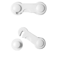 Verrous de sécurité pour portes de placards en plastique à forte adhérence, sécurité pour enfants, installation rapide pour tiroirs, réfrigérateur, four, sécurité pour tout-petits