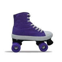 Patins à roulettes YSMLE de haute qualité, roues en PU professionnelles, patins à roulettes quad, chaussures de patins à roulettes en toile