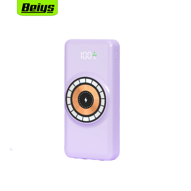 Wholesale Magnetic Wireless 15W Charging Bank Built-in 4 Cables 20000mAh Super Fast Charge 22.5W Mobile Power Supply