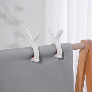 High Quality Custom Single Stainless Steel Windproof Retainer Non-Slip Hanger <strong>Clips</strong> for Clothing Multifunction Kitchen <strong>Plastic</strong> - Product Image 2