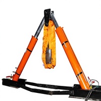 Rédresseur de rail hydraulique métallique YFG-500, expédié d'usine depuis la Chine, point de levage bas, capacité de levage 500 kN, construction en alliage de titane