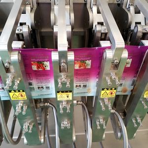 เครื่องบรรจุซิปมีมอเตอร์สไลด์แนวนอนอัตโนมัติฟิล์มพลาสติกหลายช่องควบคุมผ่านการรับรอง CE ISO9001 - Product Image 5