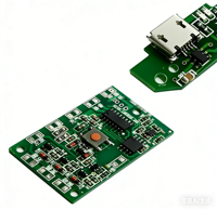 Mini carte de commande multifonctionnelle avec chargement USB, vibration, chauffage, gonflage et fonction vocale pour l'électronique grand public