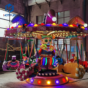Emocionante Silla Voladora Giratoria para Niños <span class=keywords><strong>de</strong></span> 12 Asientos para Parques <span class=keywords><strong>de</strong></span> Diversiones Interiores y Exteriores, Modelo Joker, en Venta - Product Image 4