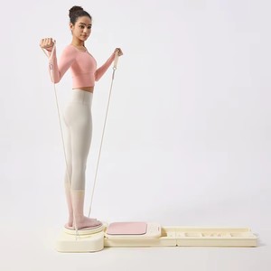 Tabla Abdominal Multifuncional al por Mayor con 3 Bandas de Resistencia de Látex <span class=keywords><strong>para</strong></span> Uso Doméstico de <span class=keywords><strong>Pilates</strong></span> <span class=keywords><strong>para</strong></span> Mujeres, Mini <span class=keywords><strong>Reformer</strong></span> de <span class=keywords><strong>Pilates</strong></span> - Product Image 1