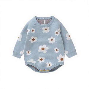 Mimixiong Oeko Tex, Monos de Punto Unisex para Bebés y Niños Pequeños, con Cierre de Botones y Estampado de Personajes Invernales - Product Image 2