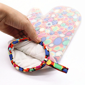 Chịu nhiệt Silicone nướng lò nướng găng tay Găng tay BBQ Silicone nồi chủ với rõ ràng Silicone vỏ mềm bông lót - Product Image 6