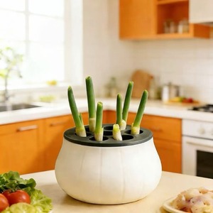 Boîte de culture hydroponique pour oignons, sans terre, recyclable, régénérative, pour <span class=keywords><strong>la</strong></span> maison, <span class=keywords><strong>la</strong></span> cuisine, le balcon, boîte à oignons - Product Image 1