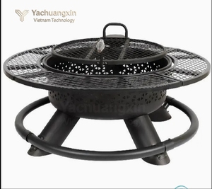 Rotating Simple-Design Double-Tier <b>Barbecue</b> Grill - Product Image 1