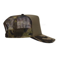 Gorra Trucker de 5 Paneles Lisa al por Mayor, Impresión Personalizada Profesional, Logotipo Bordado, Malla Premium, Gorra Trucker de Espuma OTTO