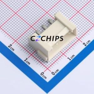 BX-VH3.96-4PWT Wire-to-Board Pin Header SMD,P=3.96mm,Horizontal Mount Connector 1x4P 3.96mm Horizontal Mount VH - Product Image 1