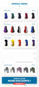 Durags personnalisés en gros avec logo, imprimés double face, pour hommes, en satin de soie, velours, polyester, motif dessin animé, designer, pour hommes - Product Image 6