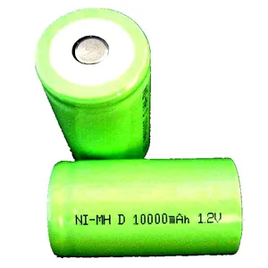 D/R20 11000毫安时10000毫安时高容量镍氢可充电电池尺寸d 1.2v 6500毫安时5000毫安时