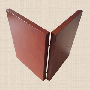 Boîte en bois rectangulaire 0,9 cm en noyer, boîte cadeau faite à la main pour médailles, badges, objets de collection - Product Image 4