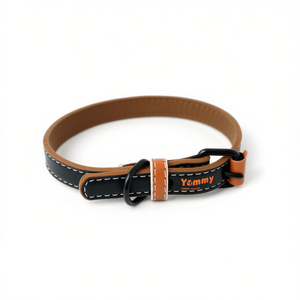 Collier pour chien Yommy 56 cm, réglable, style cuir - Product Image 3