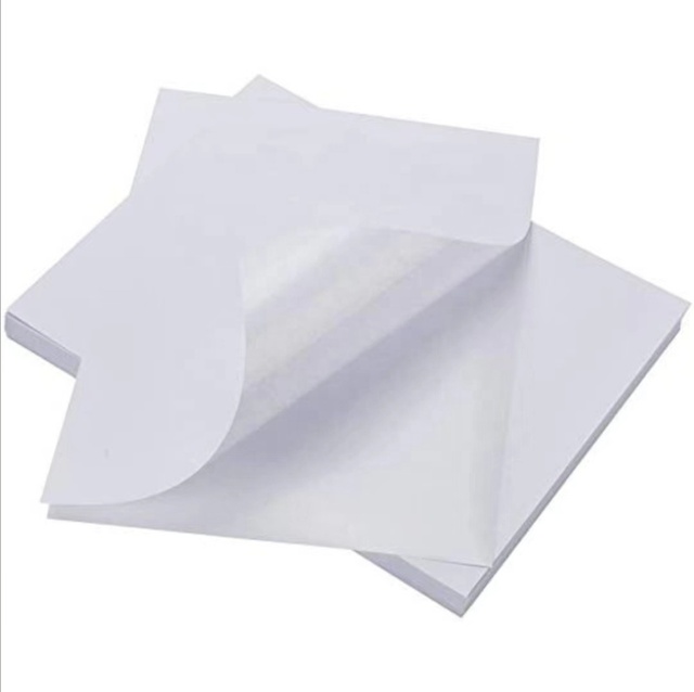4.65" CD/DVD Labels Blank 4.65 Inch Audio/Video Cassette Labels Media Labels 2-up CD Labels for Inkjet&Laser Printers A4 Labels