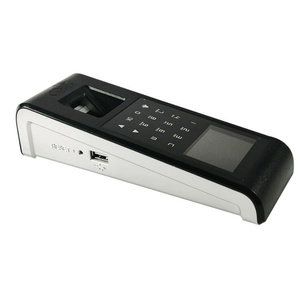 Horloge pointeuse biométrique avec contrôle d'accès par empreinte digitale, RFID et code PIN, capacité 3000 utilisateurs, écran LCD, alimentation CC, logiciel gratuit - Product Image 4