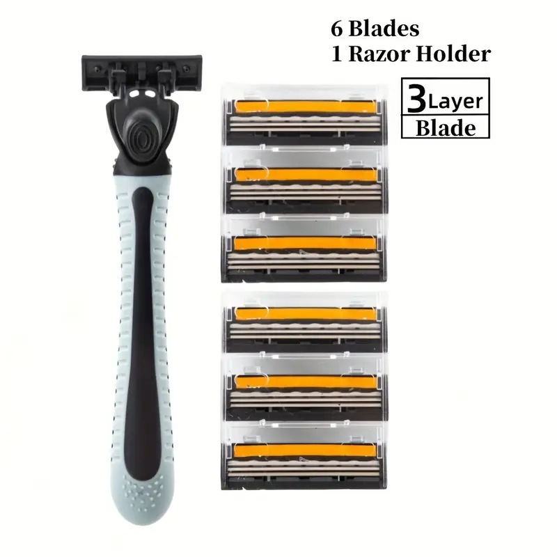 1 tool holder and 6 blades